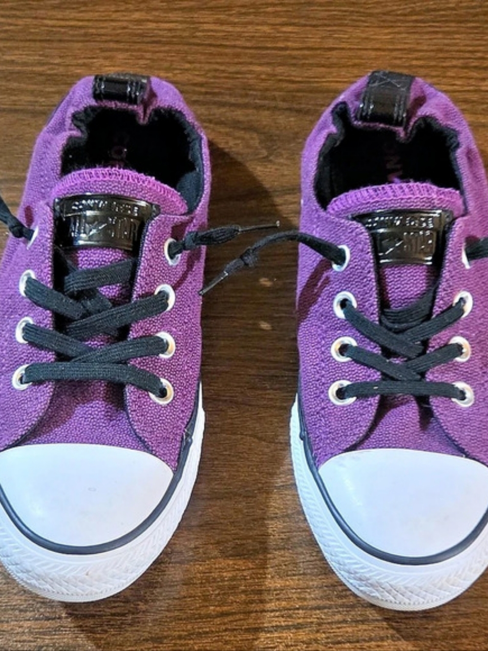 Converse Chuck Taylor All Star Shoreline Slip-On Purple Sneakers US 8